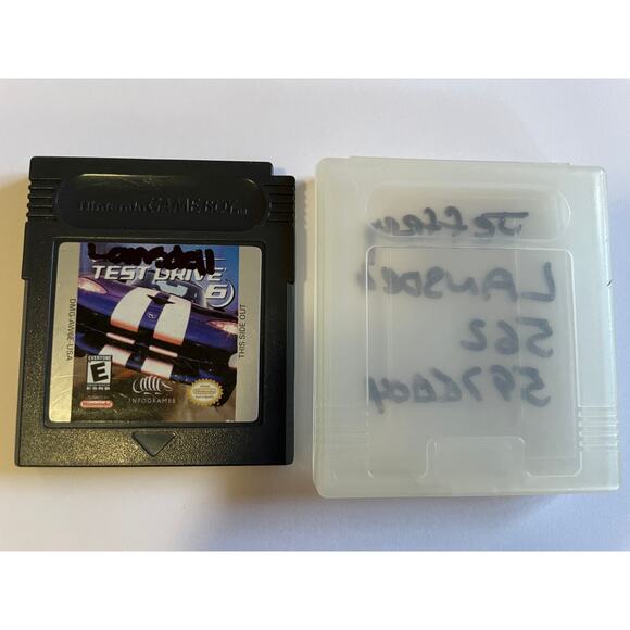 Nintendo Game Boy Color Test Drive 6 Tested Cartridge & Case Only Everyone - Picture 3 of 3